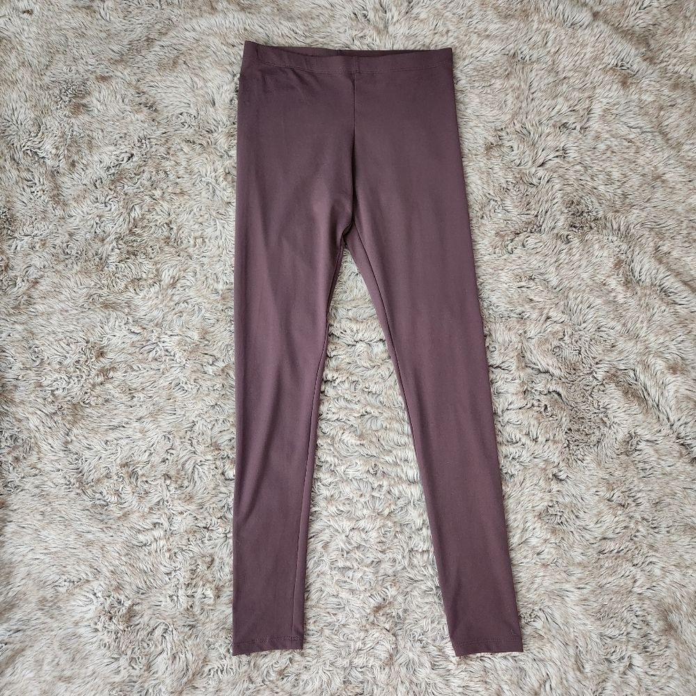 Felina Peaches Leggings Polyester Blend Purple‎ Women's Size Small NWT